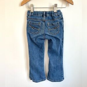 $5 💥Vintage Y2K Heart-Embroidery Pocket Bootcut Jeans, Super Soft